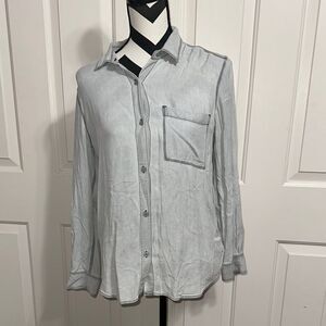 ARTIZIA TALULA Light Chambray Button Down